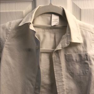 Janie and jack white button down